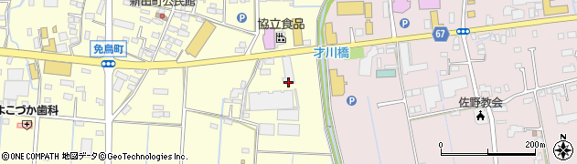 株式会社吉貞　佐野建材部周辺の地図