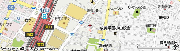 小山調剤薬局（栃木県小山市）周辺の地図