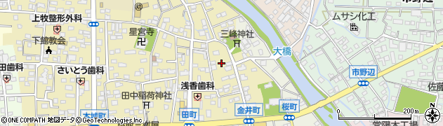 茨城県筑西市甲890周辺の地図
