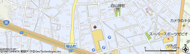 栃木県足利市堀込町269周辺の地図