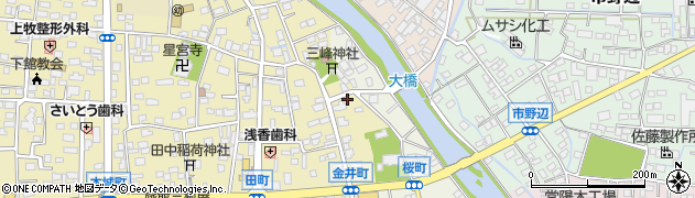 茨城県筑西市甲906周辺の地図