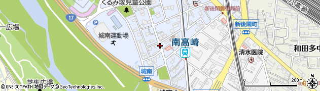 群馬県高崎市下和田町3丁目周辺の地図