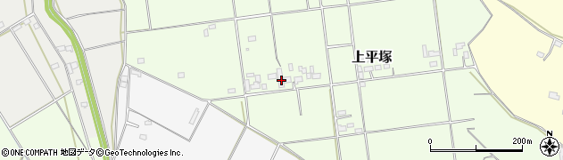 茨城県筑西市上平塚551周辺の地図