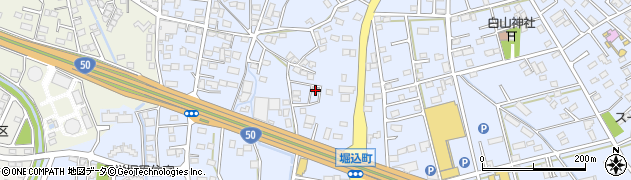 栃木県足利市堀込町1973周辺の地図