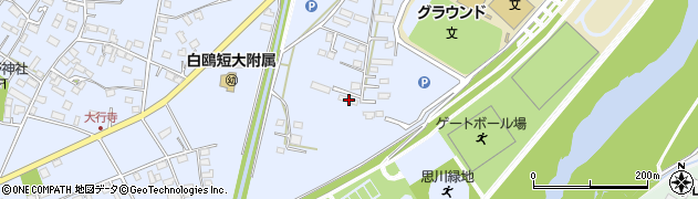 栃木県小山市大行寺1169周辺の地図