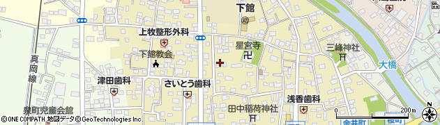茨城県筑西市甲359周辺の地図
