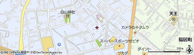 栃木県足利市堀込町2500周辺の地図