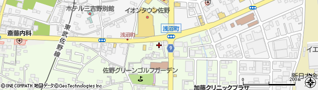 スタジオマリオ佐野・佐野店周辺の地図