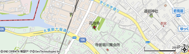 花池寺周辺の地図