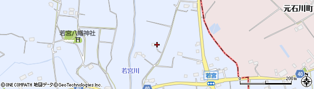 茨城県茨城町（東茨城郡）若宮周辺の地図