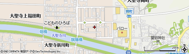 石川県加賀市大聖寺上福田町ロ周辺の地図
