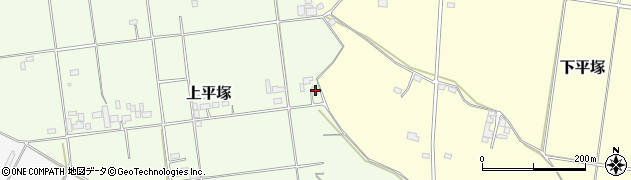 茨城県筑西市上平塚524周辺の地図