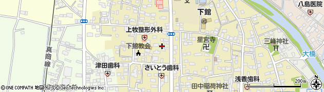 茨城県筑西市甲352周辺の地図