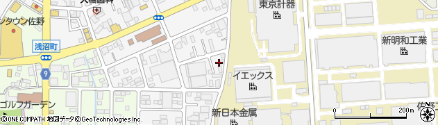 栃木県佐野市富岡町1356周辺の地図