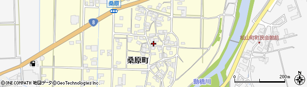 石川県加賀市桑原町（イ）周辺の地図