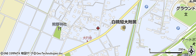栃木県小山市大行寺293周辺の地図