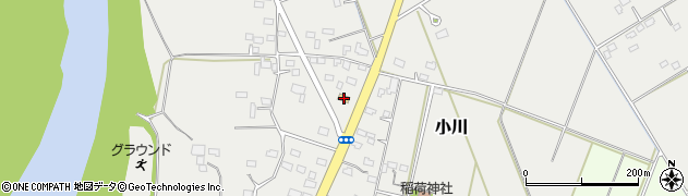 セブンイレブン下館小川店周辺の地図