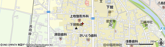 茨城県筑西市甲周辺の地図