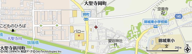 石川県加賀市大聖寺岡町周辺の地図