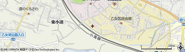 長野県小諸市乙女1周辺の地図