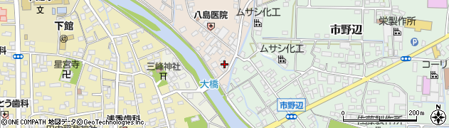 茨城県筑西市稲野辺274周辺の地図