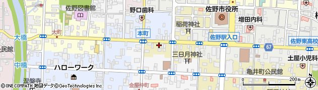 京屋玩具店周辺の地図