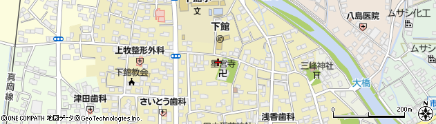 茨城県筑西市甲374周辺の地図