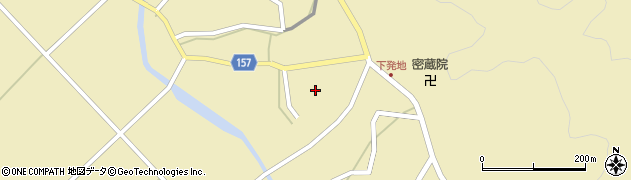長野県北佐久郡軽井沢町発地下発地周辺の地図
