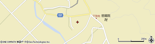 長野県軽井沢町（北佐久郡）発地（下発地）周辺の地図
