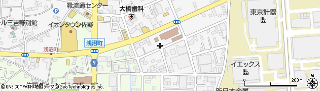 佐野市消防本部　救急情報テレフォンサービス周辺の地図