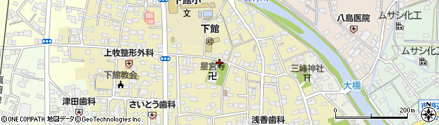 茨城県筑西市甲373周辺の地図