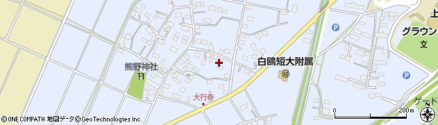 栃木県小山市大行寺264周辺の地図