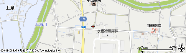 栃木県小山市下河原田周辺の地図