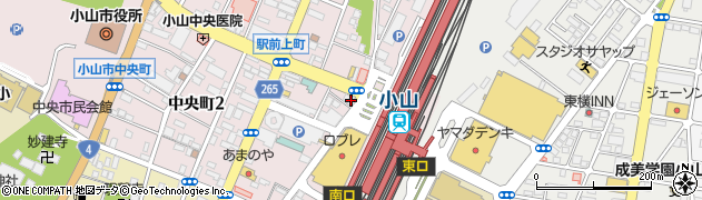 目利きの銀次 小山西口駅前店周辺の地図