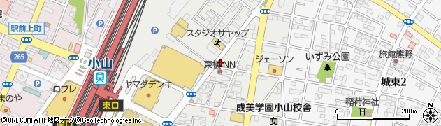 マツエク本舗 小山店周辺の地図