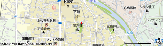 茨城県筑西市甲377周辺の地図