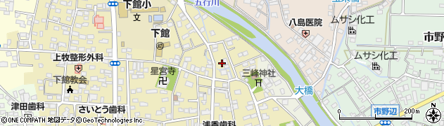 茨城県筑西市甲709周辺の地図