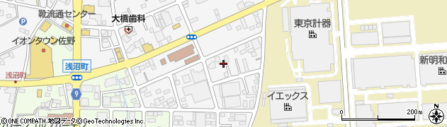 栃木県佐野市富岡町1358周辺の地図