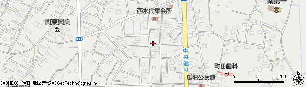栃木県栃木市大平町西水代周辺の地図