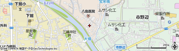茨城県筑西市稲野辺268周辺の地図