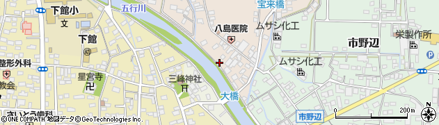 茨城県筑西市稲野辺281周辺の地図