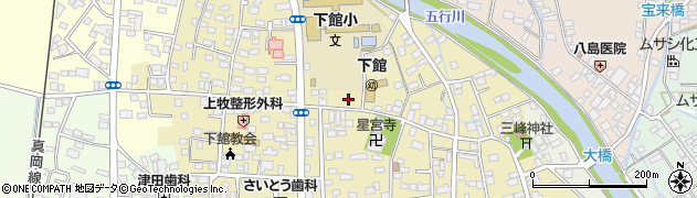 茨城県筑西市甲408周辺の地図