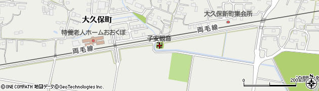 栃木県足利市大久保町356周辺の地図