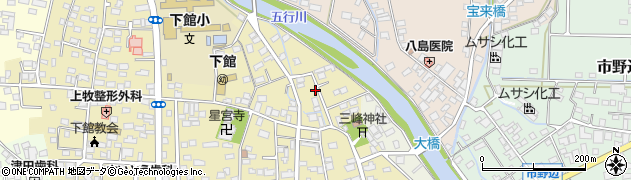 茨城県筑西市甲704周辺の地図