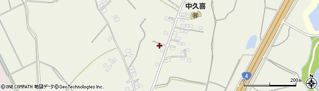 栃木県小山市中久喜811周辺の地図