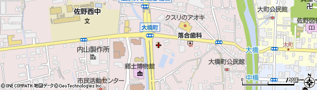 藤倉電気株式会社　佐野店周辺の地図