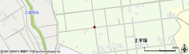 茨城県筑西市上平塚614周辺の地図