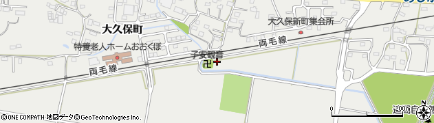 栃木県足利市大久保町355周辺の地図