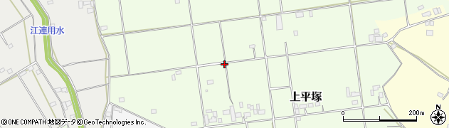 茨城県筑西市上平塚545周辺の地図