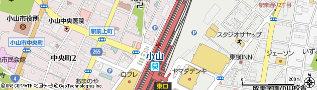 手打ちうどん藤ヱ門　小山駅ビル店周辺の地図